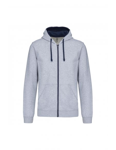 Men's Hooded Zip Sweatshirt