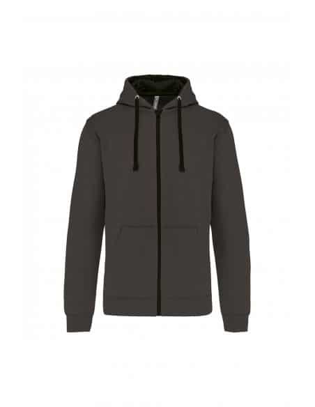 Men's Hooded Zip Sweatshirt