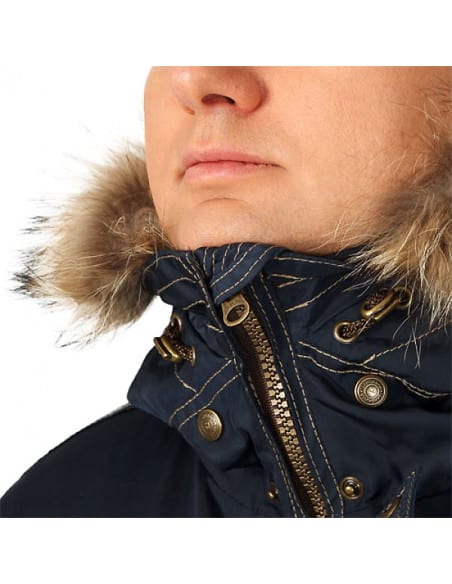 Men's Yakoutsk Parka in Blue Technoavia