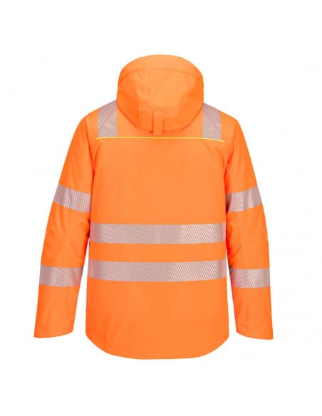 Portwest Men's High Visibility Winter Parka