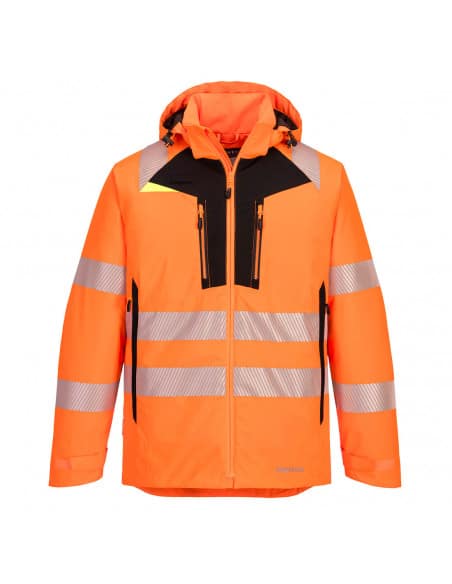 Portwest Men's High Visibility Winter Parka