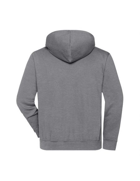 Sweatshirt Homme à capuche Coton Bio James & Nicholson