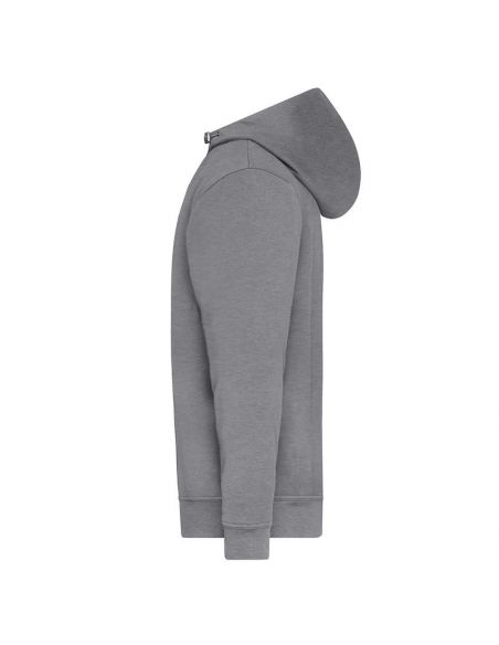 Sweatshirt Homme à capuche Coton Bio James & Nicholson