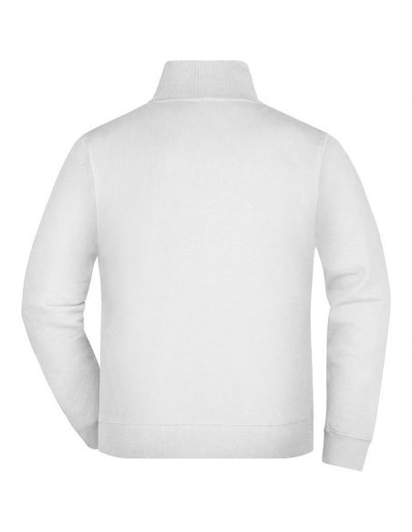 James & Nicholson Men's Zip Sweatshirt 100% Cotton