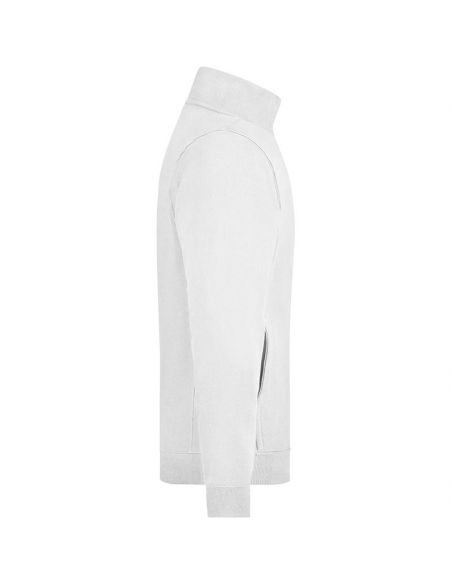 James & Nicholson Men's Zip Sweatshirt 100% Cotton