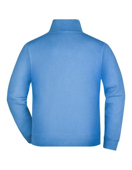 James & Nicholson Men's Zip Sweatshirt 100% Cotton