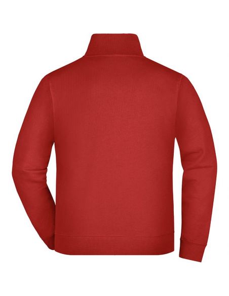 James & Nicholson Men's Zip Sweatshirt 100% Cotton