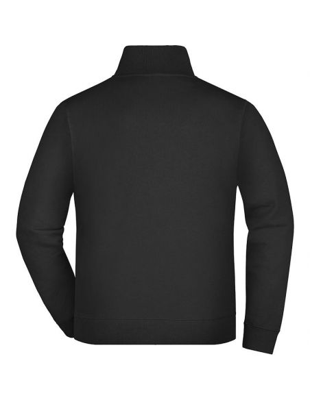 James & Nicholson Men's Zip Sweatshirt 100% Cotton