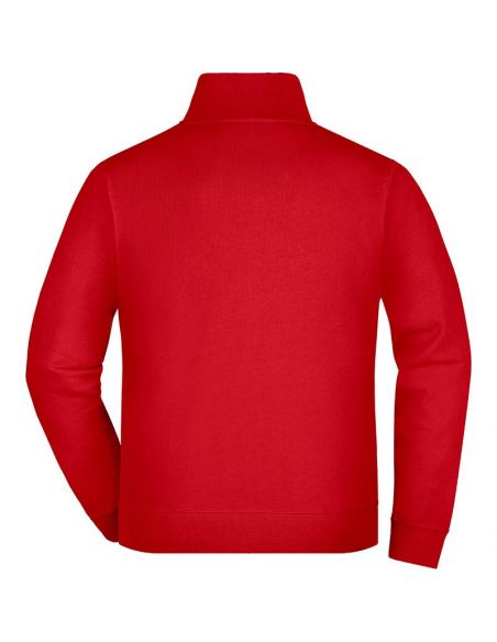 James & Nicholson Men's Zip Sweatshirt 100% Cotton