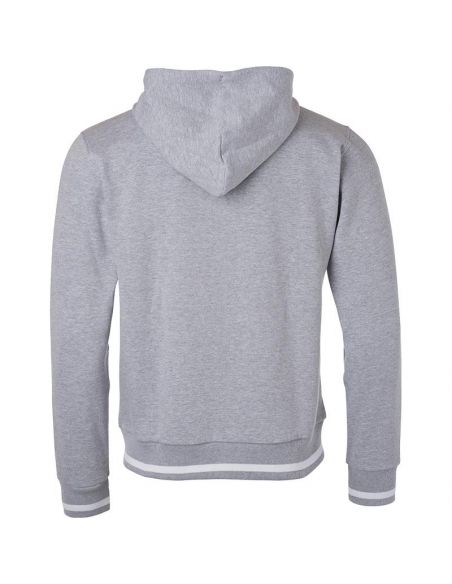 James & Nicholson Men's Premium Cotton Hooded Sweatshirt with Zip Lining