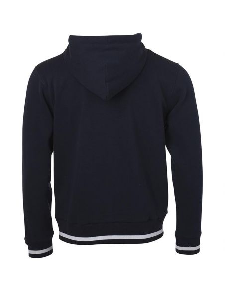 James & Nicholson Men's Premium Cotton Hooded Sweatshirt with Zip Lining