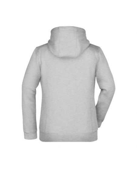 Sweatshirt Femme Doublé Polaire à Capuche 385g/m²James & Nicholson