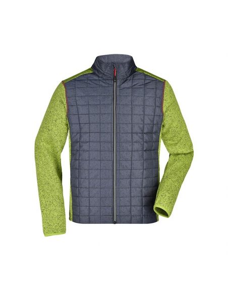 Veste polaire Hybride Homme James & Nicholson