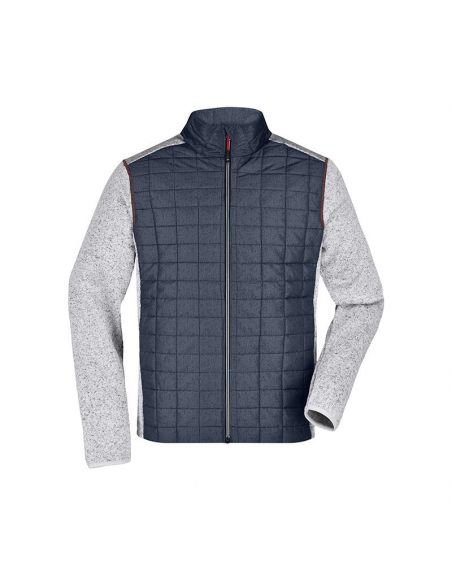 Veste polaire Hybride Homme James & Nicholson