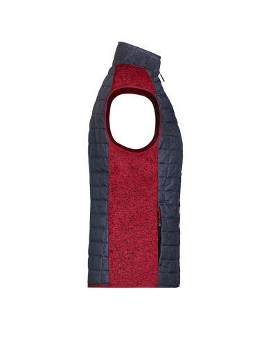 Women's Sleeveless Fleece Vest James & Nicholson