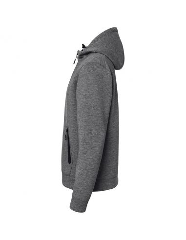 James & Nicholson Men's High Density Fleece Hooded Jacket