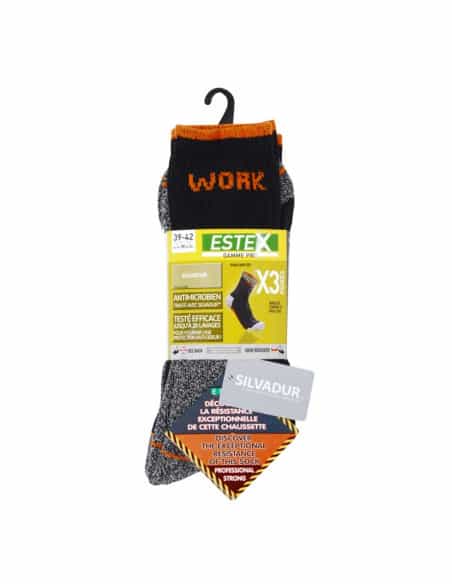 Socks for safety shoes pack 3 pairs