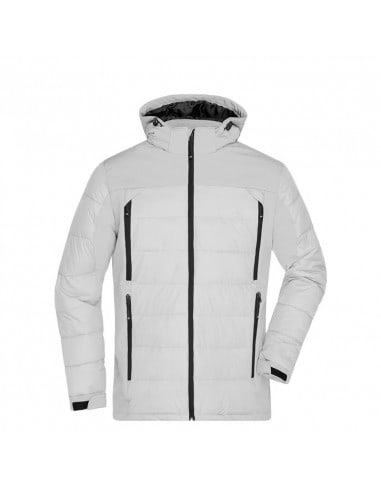 white softshell jacket