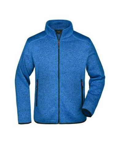 Veste polaire en tricot Homme James Nicholson