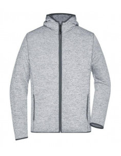 Men's Knitted Fleece Hoody...