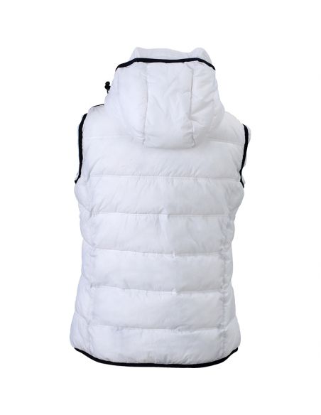 Bodywarmer à capuche pour Femme