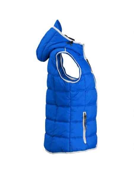 Bodywarmer à capuche pour Femme