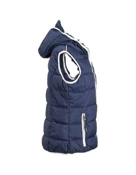 Bodywarmer à capuche pour Femme