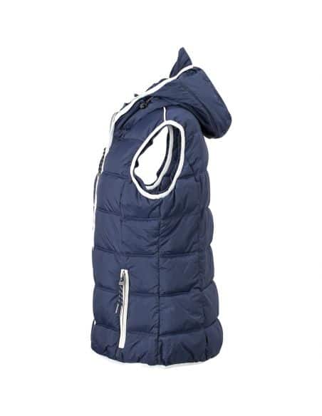 Bodywarmer à capuche pour Femme