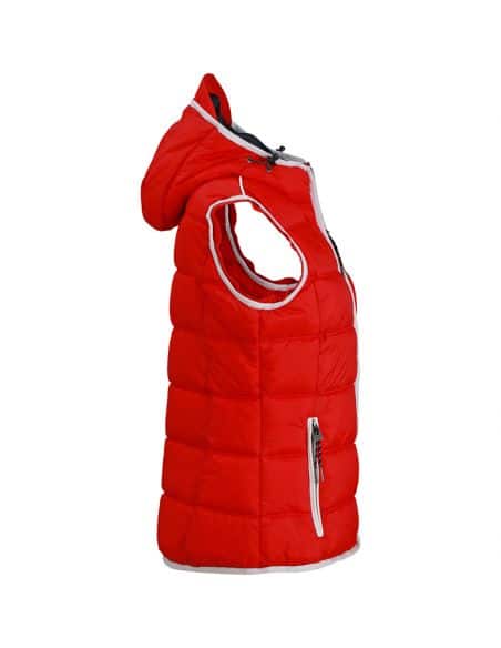 Bodywarmer à capuche pour Femme