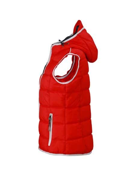 Bodywarmer à capuche pour Femme