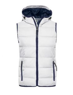 Bodywarmer à capuche pour Femme