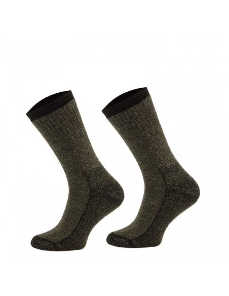 Chaussettes d'hiver de trekking en laine mérinos durables et douces