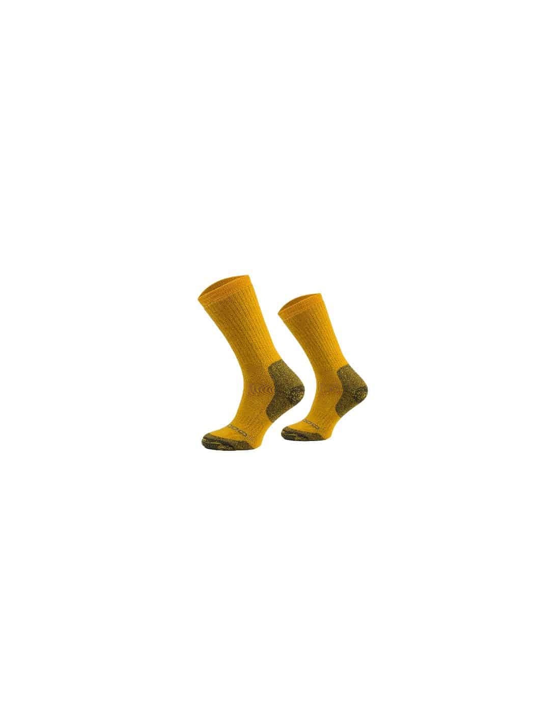 Mi-chaussettes de randonnée en laine mérinos avec Moisture Guard pour hommes,  Copper Sole, paquet de 2 paires