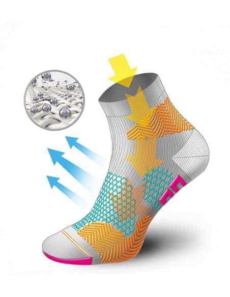 Chaussettes d'hiver de trekking en laine mérinos durables et douces