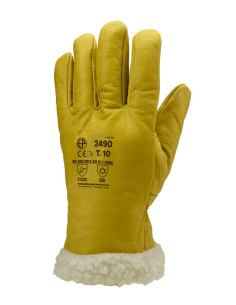 Gants cuir doublé Islande Coverguard