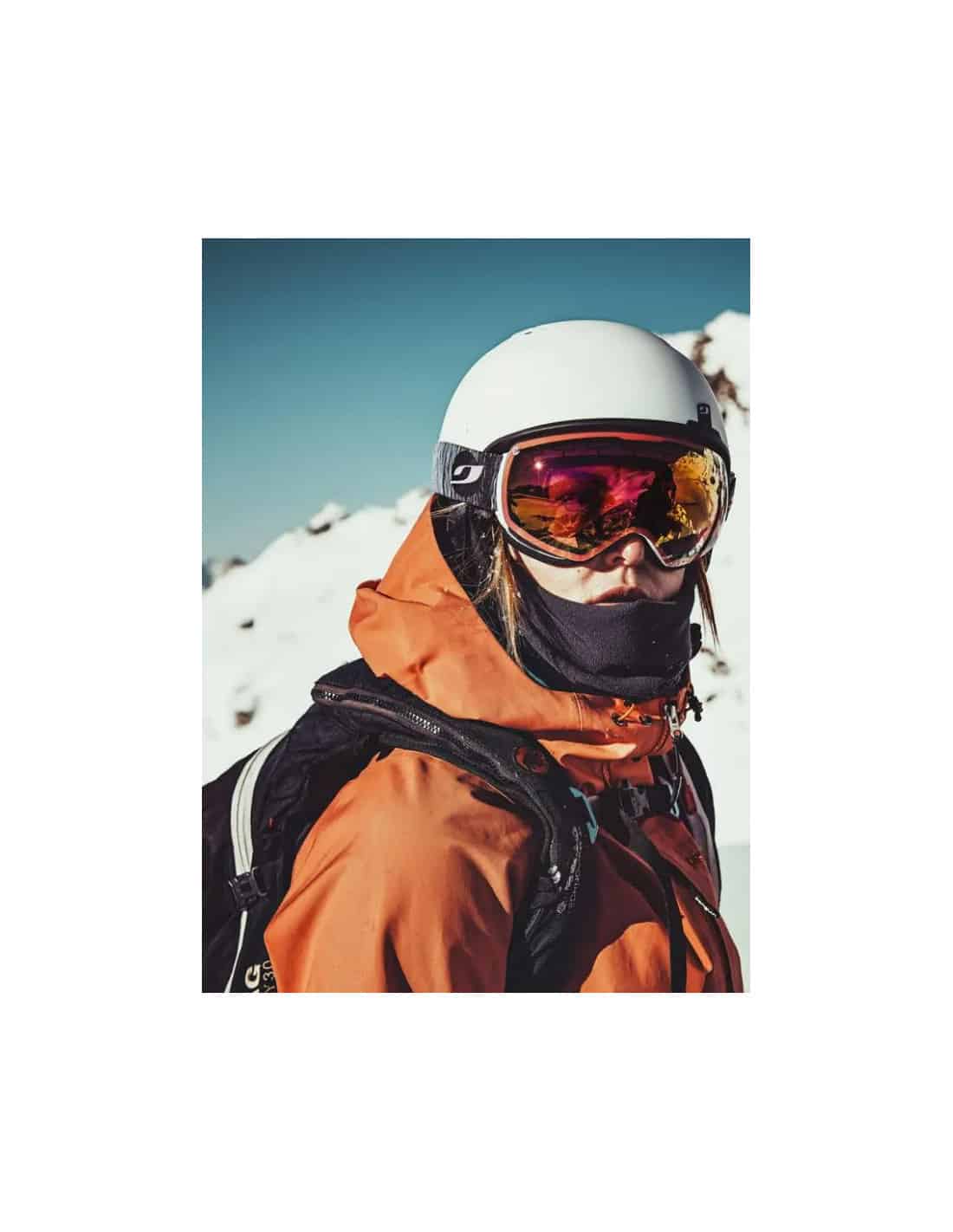 Julbo Ison noir/rouge spectron 3, masque de ski beau temps adulte
