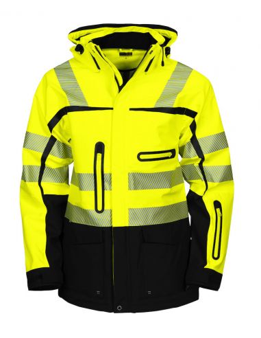 Men's Swedish Parka high visibility all weather Projob