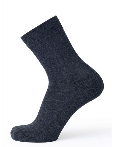 Lot de chaussettes longues pour homme en laine thermique d'hiver - ECELEN -  Gris clair