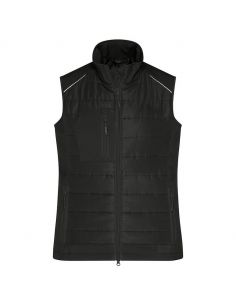 Hybrid Bodywarmer Women Down Sorona James & Nicholson