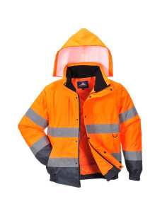 Winter High Visibility Jacket EN20471 Class 3 C467 Portwest