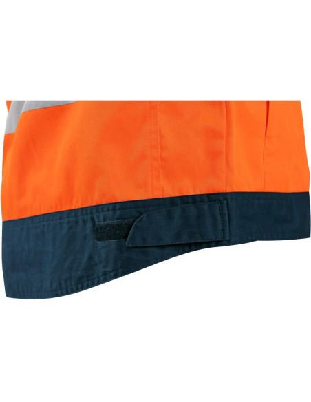 Veste HV Orange EN ISO 20471 classe 2