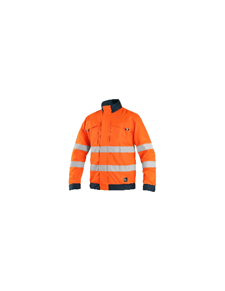 Veste HV Orange EN ISO 20471 classe 2