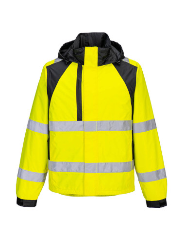 Veste de pluie HV Jaune EN20471 classe 3