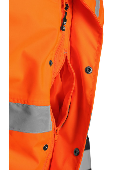 High Visibility 5 in 1 Winter Parka London CXS