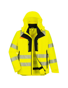 Parka 4-en-1 Haute Visibilité Portwest