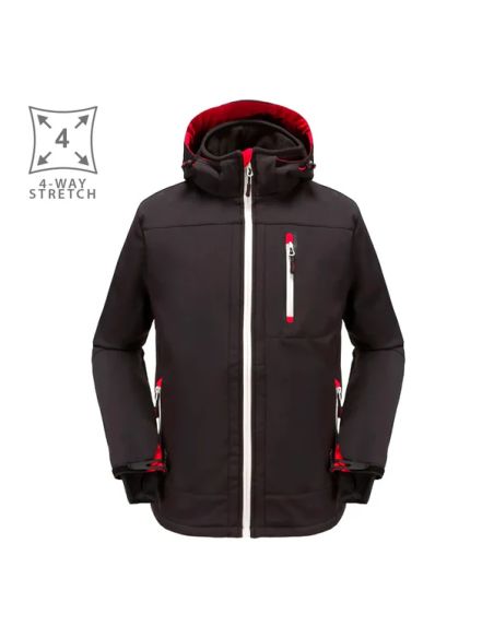 Veste Softshell à capuche Pesso Nordic Acropolis Homme