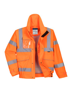 Blouson de signalisation Hautement Imperméable EN343 classe 4 Portwest