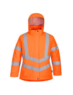 Women's  Winter High Visibility Parka EN20471 Class 3 LW74 Portwest