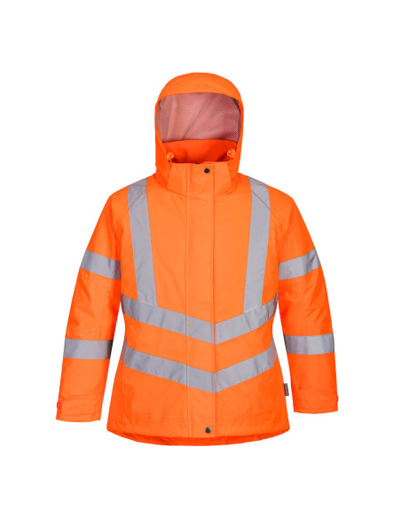 Parka Hiver Femme haute Visibilité EN20471 Classe 3