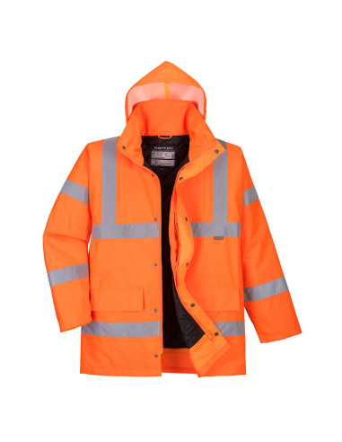 Parka Hiver de signalisation EN20471 Classe 3 EN 343 Classe 4 RT30 Portwest